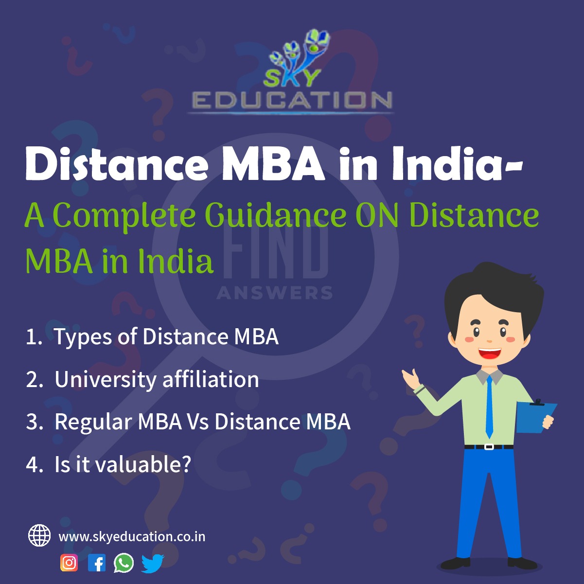 Distance MBA in India- A Complete Guidance  'photo